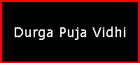 Durga Puja Vidhi